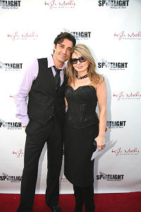 Gilles Marini and Adrienne Papp
